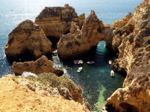 Útesy v Algarve